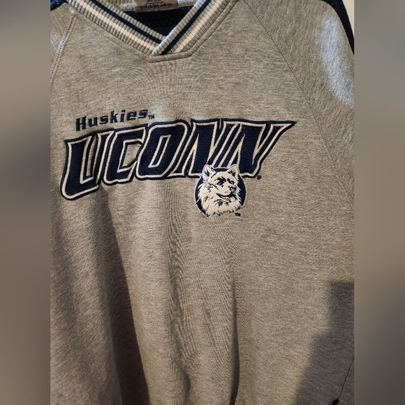 RARE 90s UCONN Huskies Lee Pullover Sweater - Picture 8 of 9